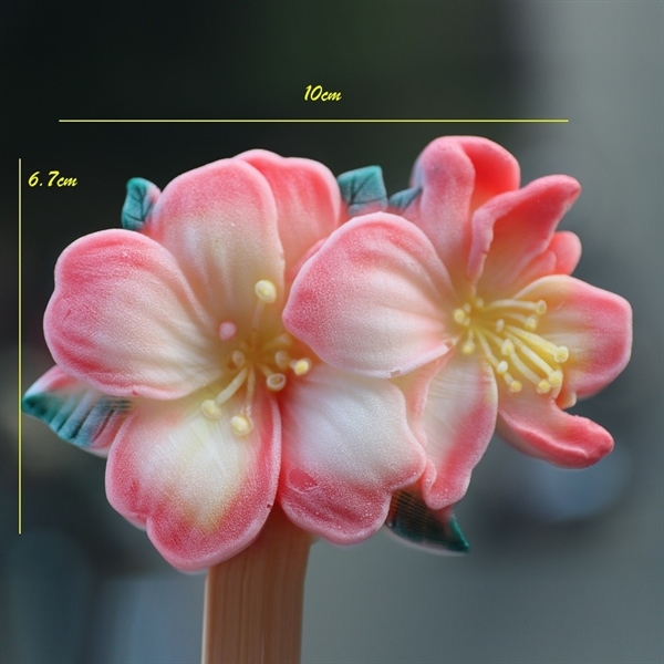 Khuôn Silicon - Hoa Mai Đào - Ép Mai Đào 10cm