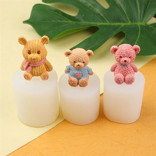 Khuôn Silicon - Động Vật - Gấu Vòng #3