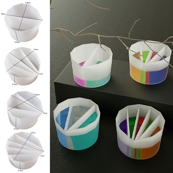 Ca Chia Ngăn Silicon - 2 Ngăn
