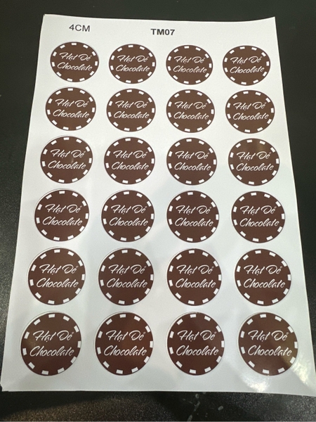 Decal Chủ Đề Trung Thu - Tem Nhân Bánh