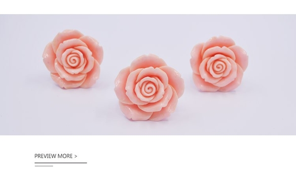 Khuôn Silicon - Hoa Hồng Nở - 3cm - 4c - Cánh Gấp