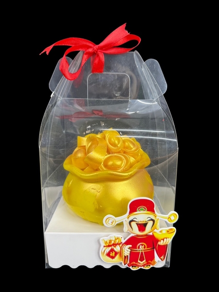 Hộp Nhựa Mika - Vuông Quai Xách Đế Giấy