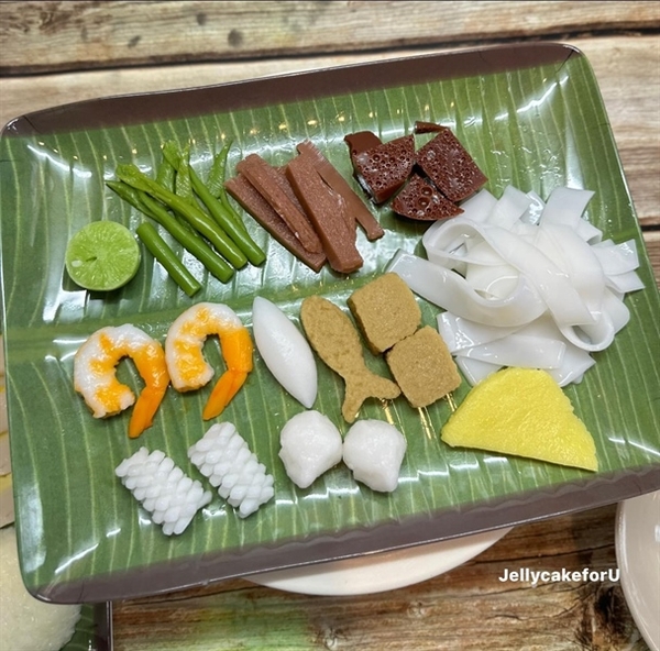 Khuôn Silicon - Rau Củ - Chả Cá 2c