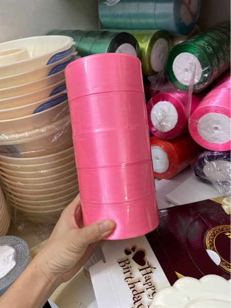 Ruy Băng Trang Trí - Thường - 4cm - TRƠN