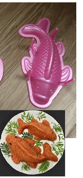 Khuôn Nhựa Cứng NL - Cá Chép - 18cm
