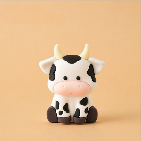 Khuôn Silicon - Động Vật - Bò Sữa 2 Mảnh