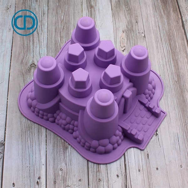 Khuôn Silicon - Đế - Lâu Đài To 265 * 22 * ​​13cm