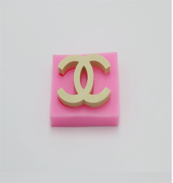 Khuôn Silicon - Logo - Chanel Đơn