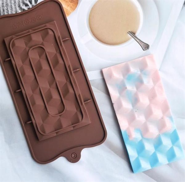 Khuôn Silicon - Viền VN - 17x8cm - VN20 - Tứ Giác