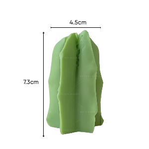 Khuôn Silicon - Sen Đá KHÍA - 9cm - 5 Khía