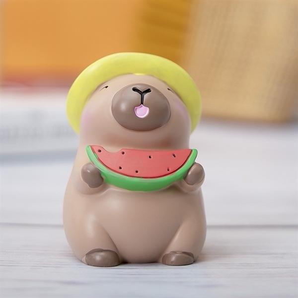 Khuôn Silicon - Động Vật - Capybara 1 Mảnh Quay Đầu 6Cm