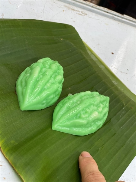 Khuôn Silicon - Rau Củ - Khổ Qua 12cm - 1 Nữa