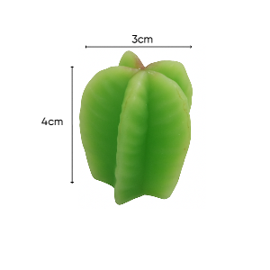 Khuôn Silicon - Sen Đá KHÍA - 3.5cm - 5 Khía