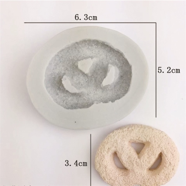 Khuôn Silicon - Bánh Quy Xoắn 4.7cm