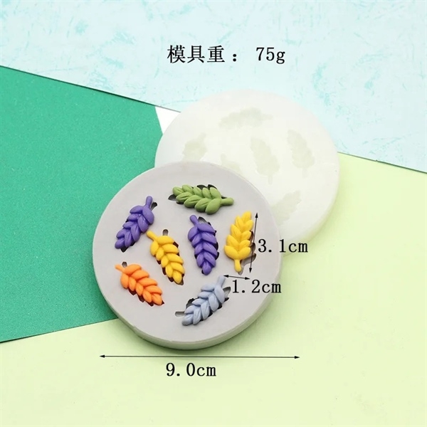 Khuôn Silicon - Lá - Dây Lá Nhọn 7c