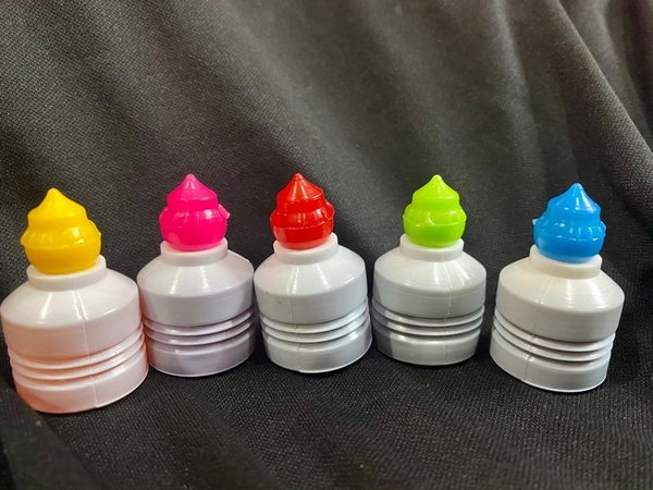 Màu Thực Phẩm - Set 4 Hồng Vàng Lá Xanh