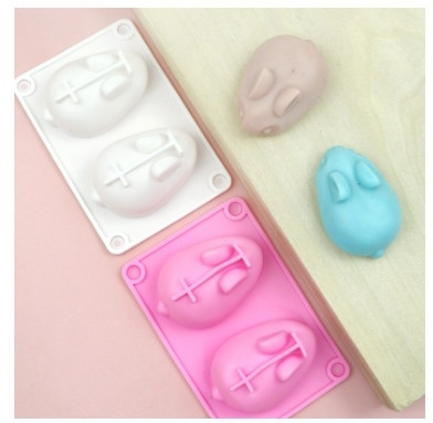 Khuôn Silicon - Động Vật - Con Thỏ - 2c - 6cm