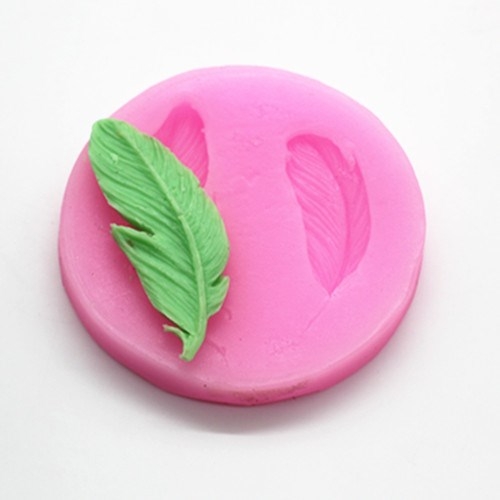 Khuôn Silicon - Lá Lông Vũ - 3.5-5.2cm - 2c
