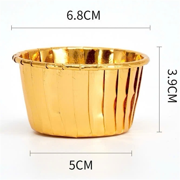 Ly Giấy Cup cake - Tròn Chống Dính, Chống Thấm 50 Ly