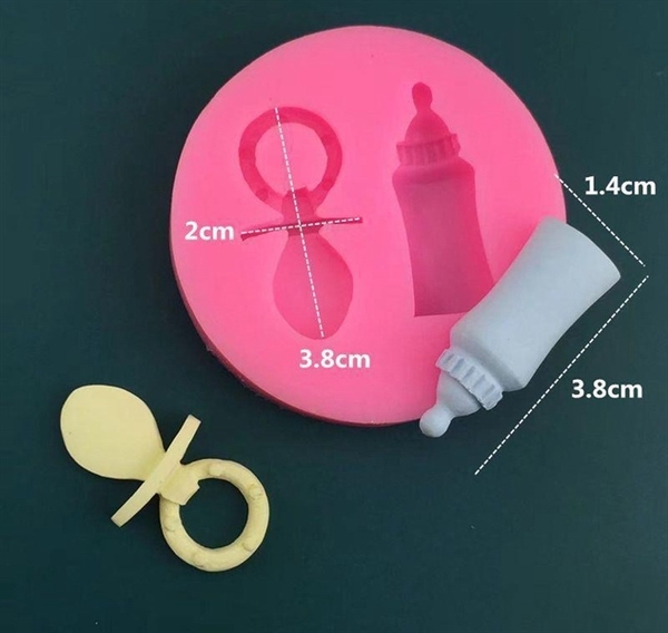 Khuôn Silicon - Bình Bú - Ti Binh Bú Nhỏ 2c