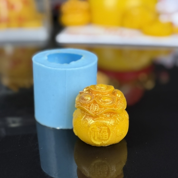 Khuôn Silicon - Hủ Vàng - 9205