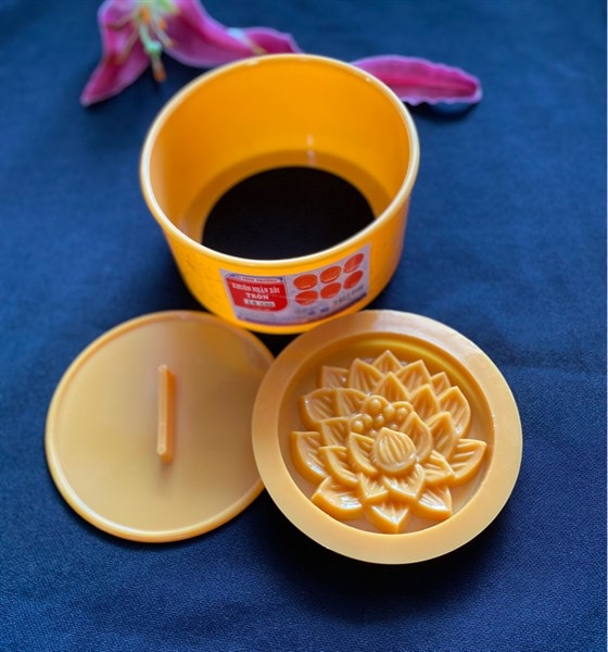 Khuôn Ấn Xôi - Tròn VT - 10cm - Hoa Sen