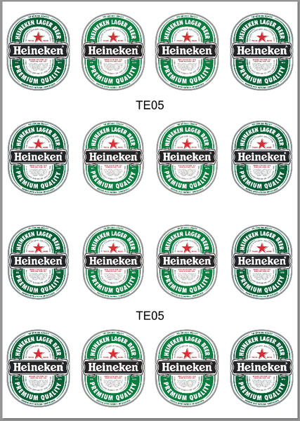 Tem Logo Bia - Trang Trí - TE05