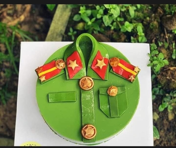 Khuôn Silicon - Chú Bộ Đội - Set 4 Món