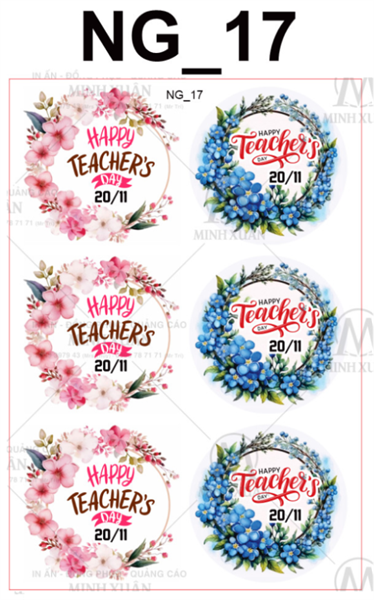 Decal Nhà Giáo 20/11 - DNG - DNG17