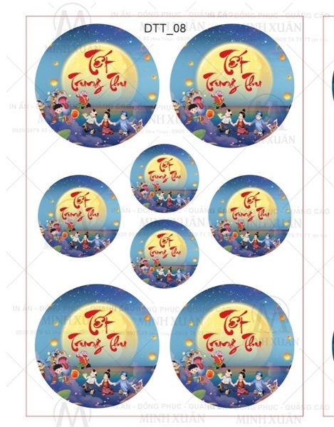 Decal Chủ Đề Trung Thu - DTT - DTT08