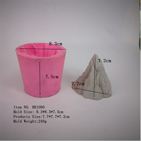 Khuôn Silicon - Ngọn Núi - Chóp 7.7x7.2cm