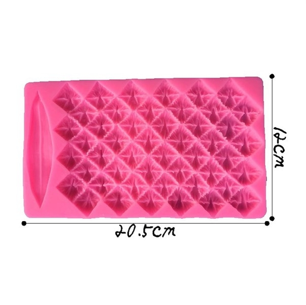 Khuôn Silicon - Viền Mảng 2D - Trái Khóm - Dứa 18x12cm