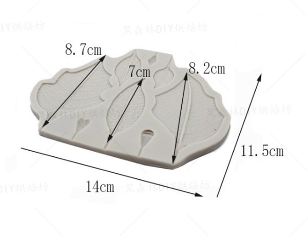 Khuôn Silicon - Lá Trạng Nguyên - 7-8.7cm - 8c