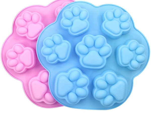 Khuôn Silicon - Động Vật - Bàn Chân Chó Mèo - To 7C