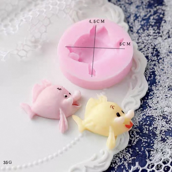 Khuôn Silicon - Biển - Cá Biển 5cm