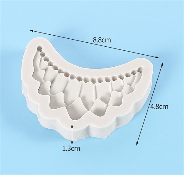 Khuôn Silicon - Viền Họa Tiết - Hủ Vàng Ngọc Tầng