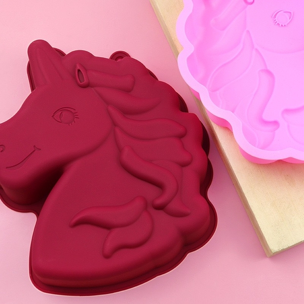 Khuôn Silicon - Động Vật - Ngựa - Vĩ Unicorn Lớn