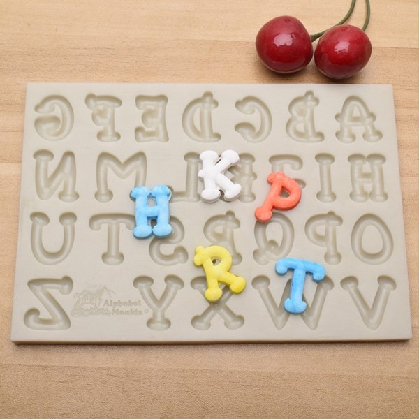 Khuôn Silicon - Chữ Cái IN - #2 Đầu Chấm - 2cm