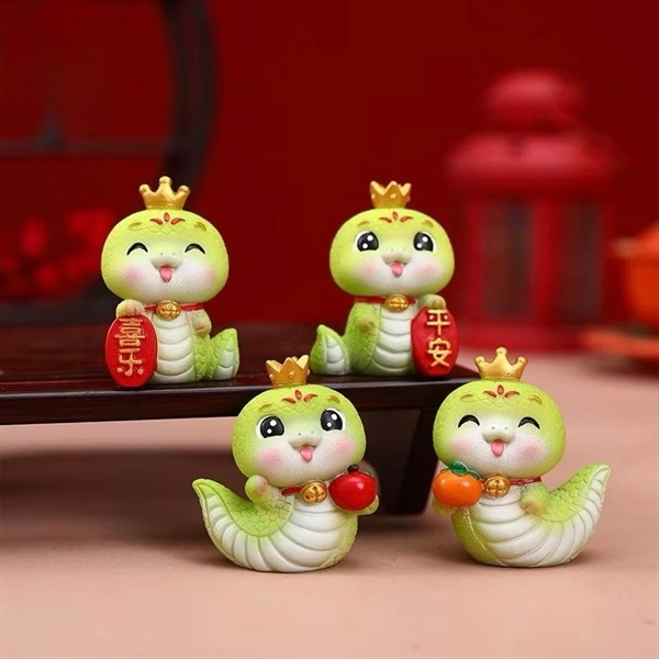 Khuôn Silicon - Động Vật - Con Rắn 2 Mảnh - Rắn Mắt Tròn Táo