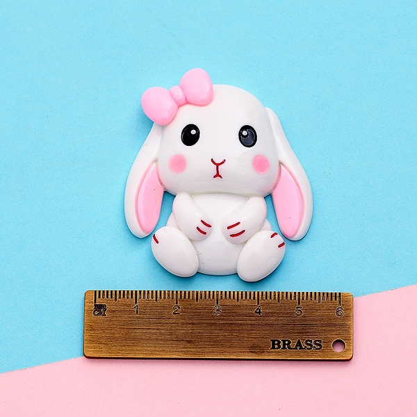 Khuôn Silicon - Động Vật - Con Thỏ Mèo Kitty Mẫu 4 6.6cm