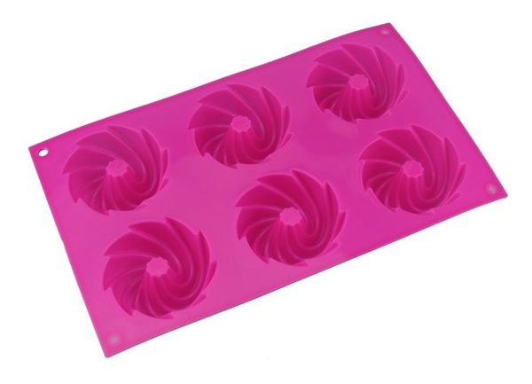 Khuôn Silicon - Vòng Xoắn 6c - 7cm