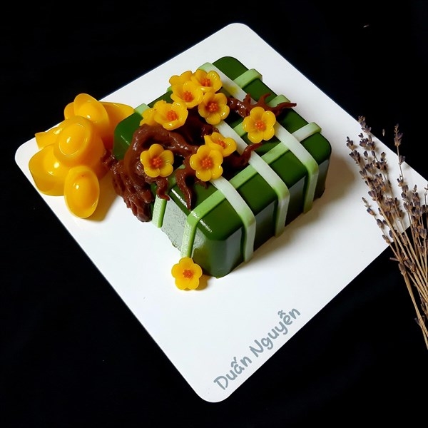 Khuôn Silicon - Bánh Chưng Lớn 12.5cm H5