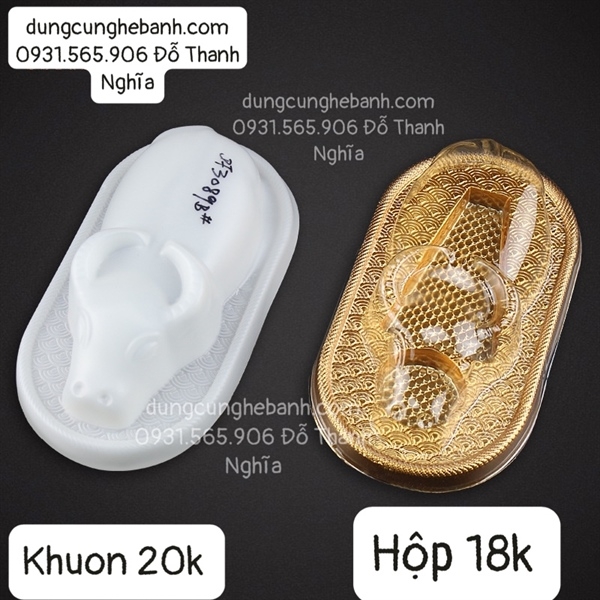 Hộp Nhựa - Con Trâu - 19cm