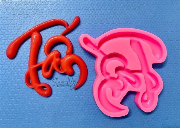 Khuôn Silicon - Chữ Thư pháp - HP - Tấn