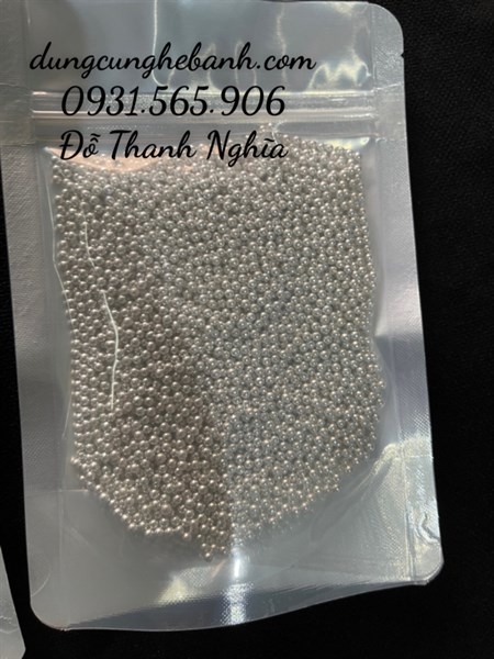 Kẹo Bi 2Mm Trang Trí Bánh - BI BẠC