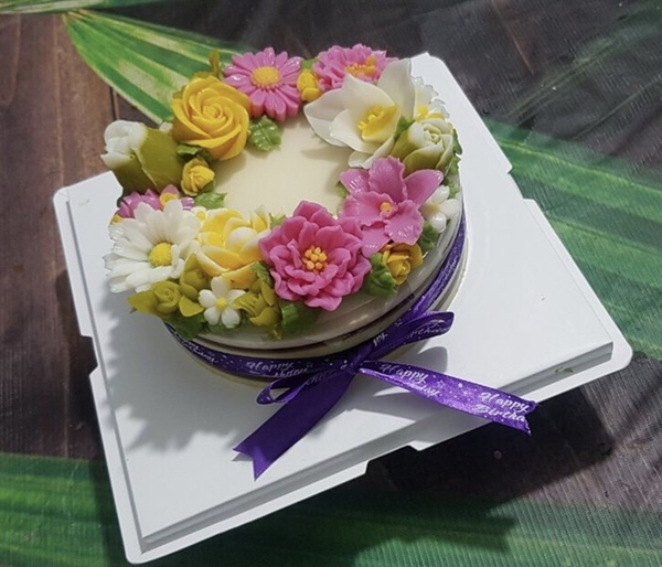 Khuôn Silicon - Hoa Cúc - Cánh Thẳng 3T - 6.5cm SL90K-b39