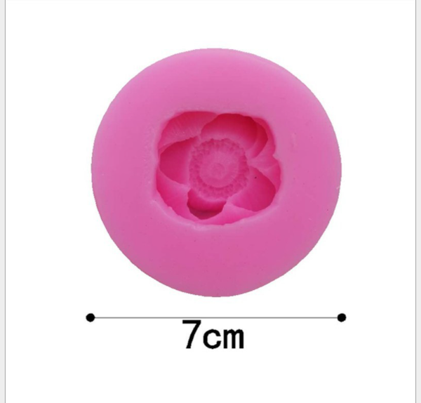 Khuôn Silicon - Hoa Sen Nở 5.5 Cm - SHS