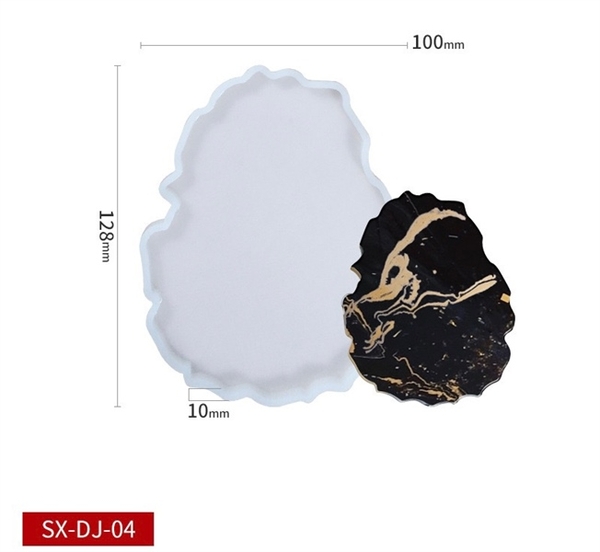 Khuôn Silicon - Mặt Ép Trơn - Thang DJ04