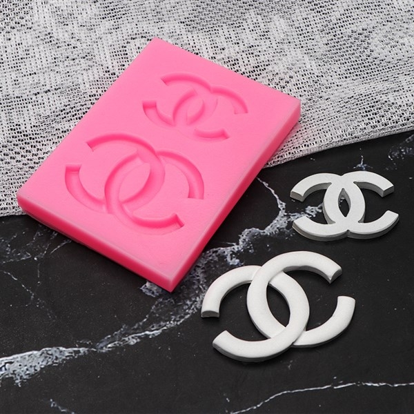Khuôn Silicon - Logo - Chanel Lớn - Nhỏ 2c