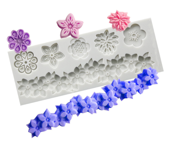 Khuôn Silicon - Viền Chuỗi Dây - Sợi Hoa 14.5cm